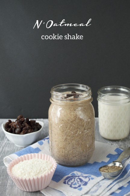 N'Oatmeal Cookie Shake | Plaid & Paleo