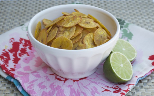Sweet Lime Plantain Chips | The Eighty Twenty