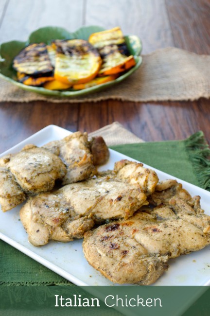 Italian Chicken | Plaid and Paleo