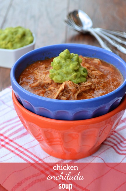 Chicken Enchilada Soup | Plaid and Paleo