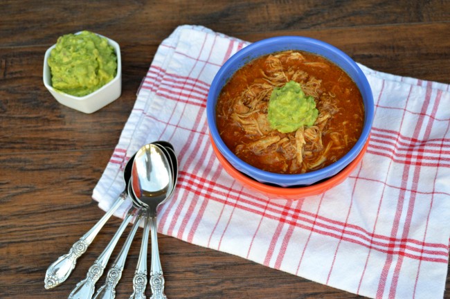 Chicken Enchilada Soup | Plaid and Paleo
