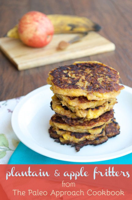 Plantain Apple Fritters from The Paleo Approach Cookbook | Plaid and Paleo