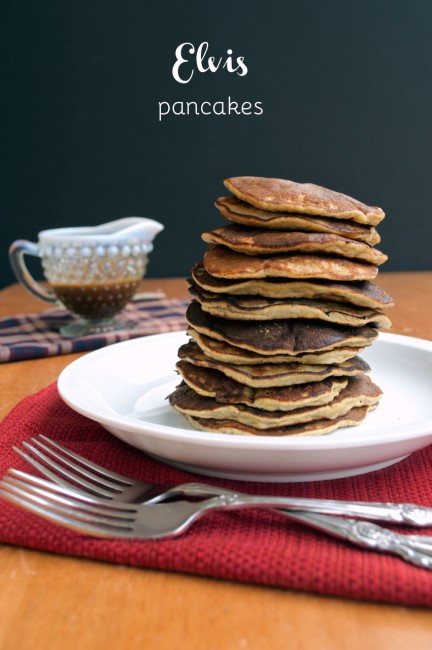 Grain-free Elvis Pancakes | Plaid and Paleo