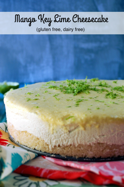 Cheesecake Factory Mango Key Lime Cheesecake (dairy-free, gluten-free, raw) | Plaid and Paleo
