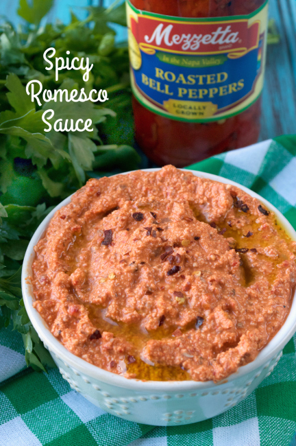 Spicy Romesco Sauce | Plaid and Paleo