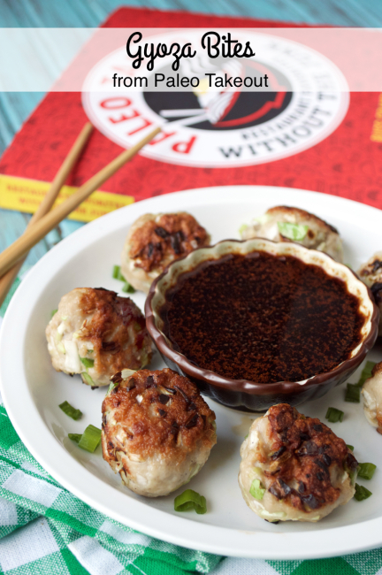 Gyoza Bites from Paleo Takeout + Giveaway | Plaid and Paleo