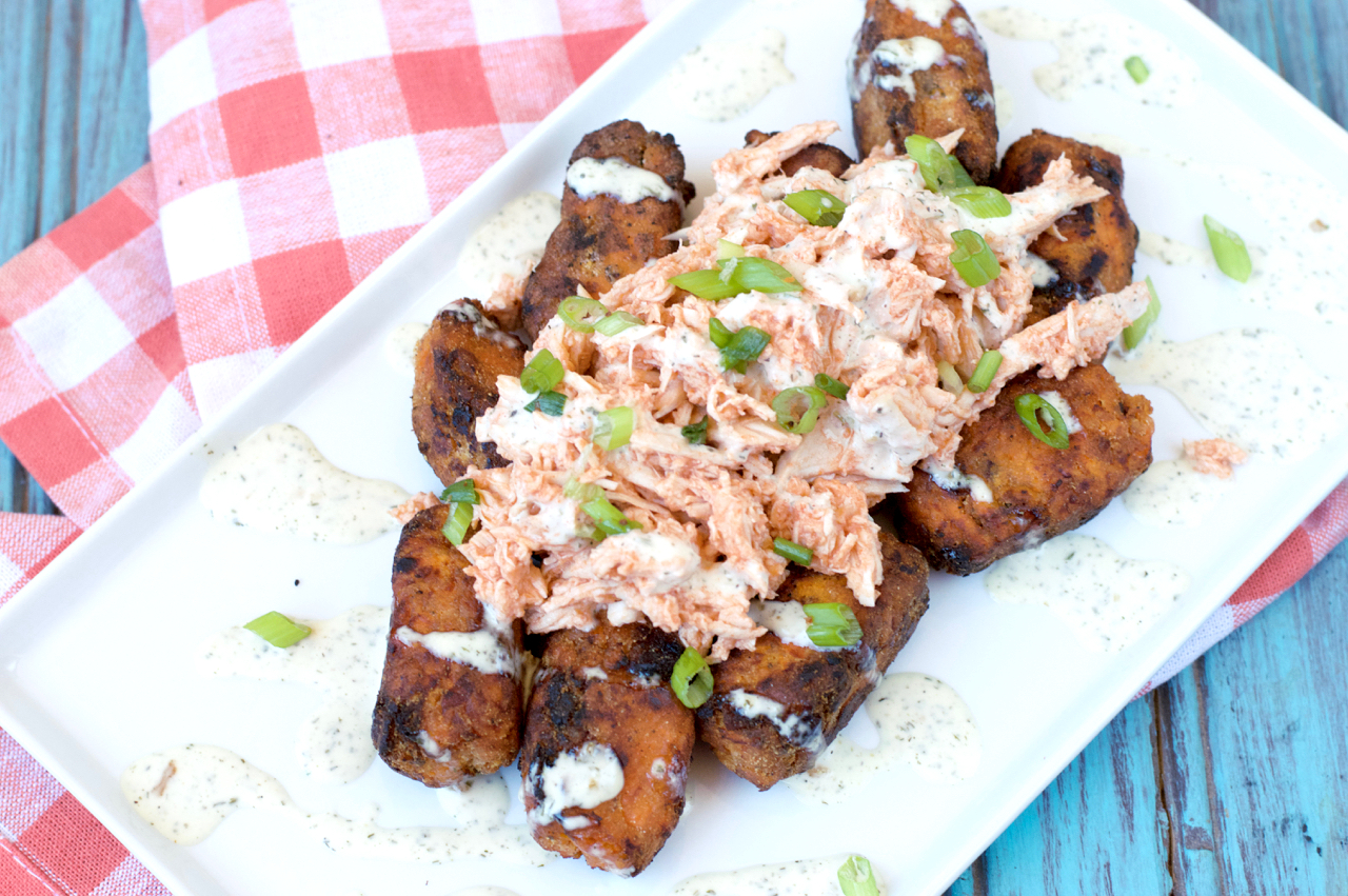Paleo Buffalo Chicken Totchos Plaid Paleo
